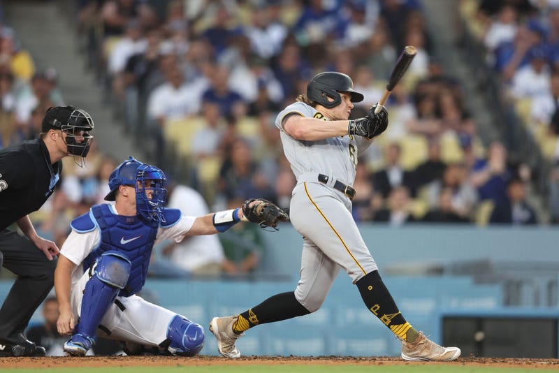 Jack Suwinski HR against Dodgers