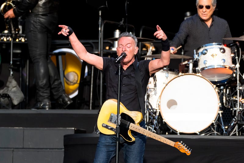 LONDON, ENGLAND - JULY 06: Bruce Springsteen performs at BST Hyde Park Festival 2023 at Hyde Park on July 06, 2023 in London, England.