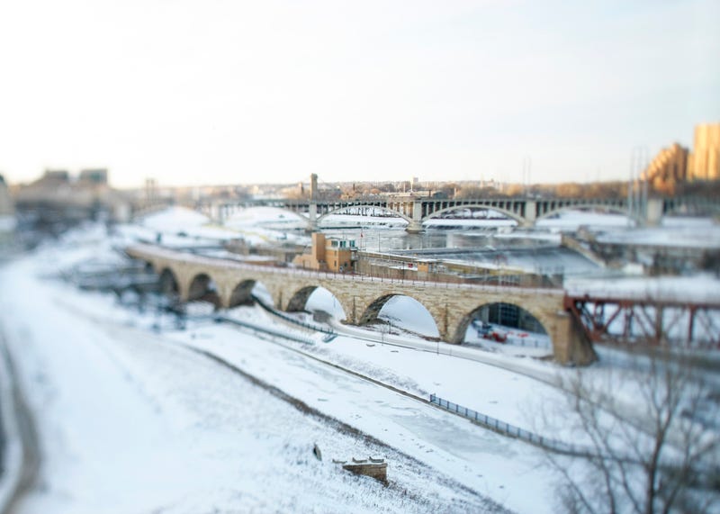 Minneapolis Cold, Stone Arch Bridge