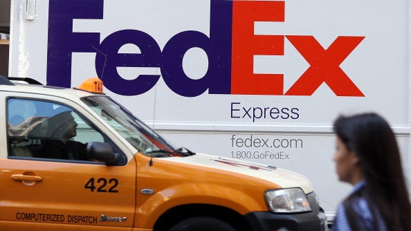 FedEx suspends domestic express freight services due to Omicron surge