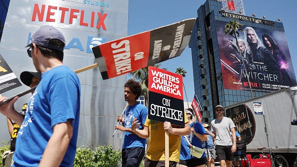 'I don't think we're the ones being unreasonable,' WGA strike captain says
