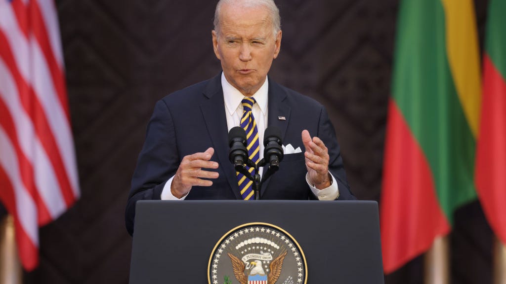 Biden tells Turkey he'll be president 'another five years'
