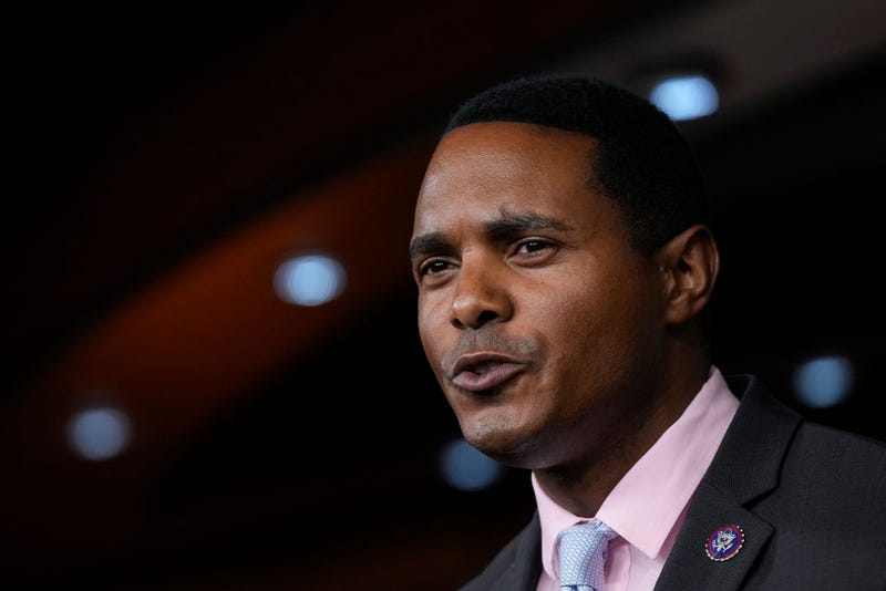 Rep. Ritchie Torres speaks during a news conference on Capitol Hill on July 17, 2023.