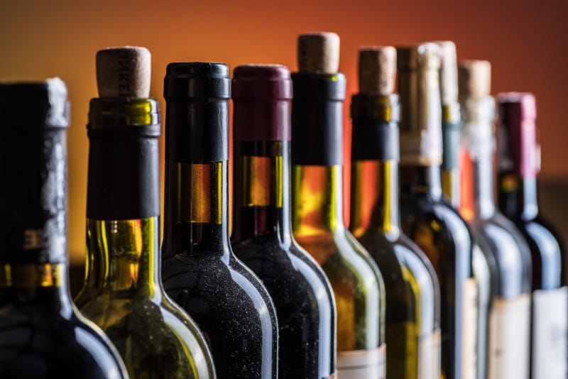 bottles of wine