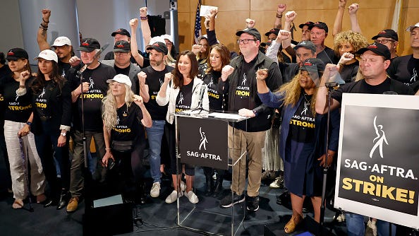 'The jig is up’: Hollywood actors headed to the picket lines
