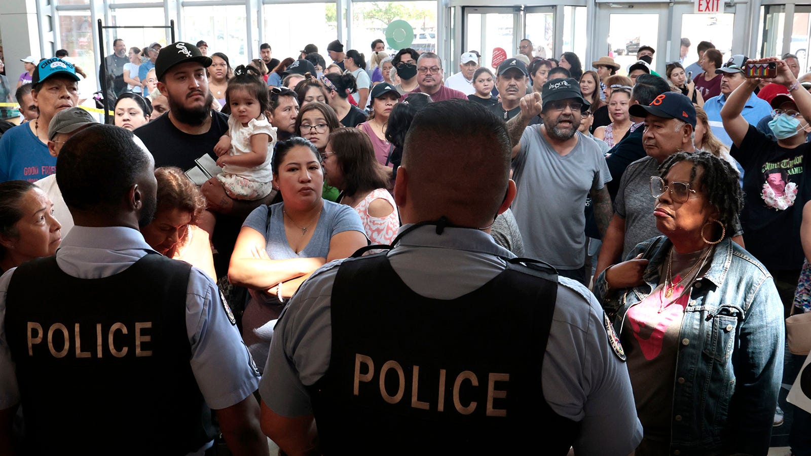 Cicero residents hold tearful rally, call for support after recent flooding