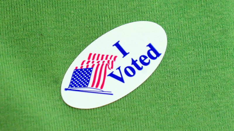 I Voted sticker