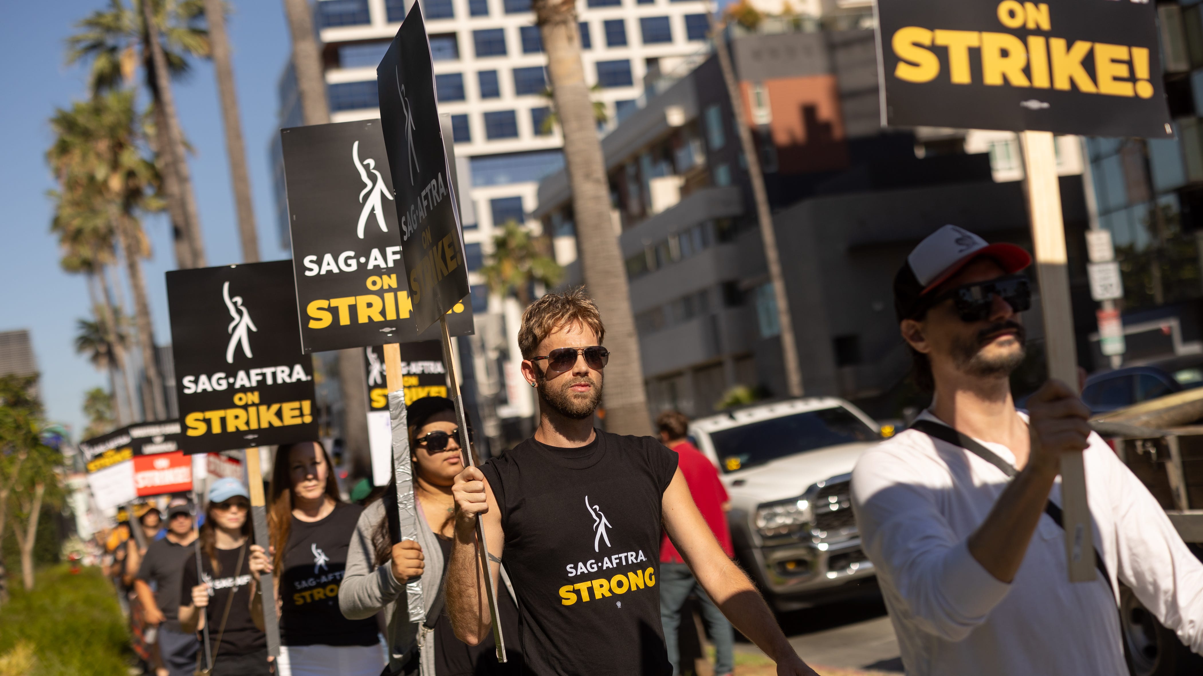 Actors’ strike shuts down Hollywood, but one TV show gets to keep shooting