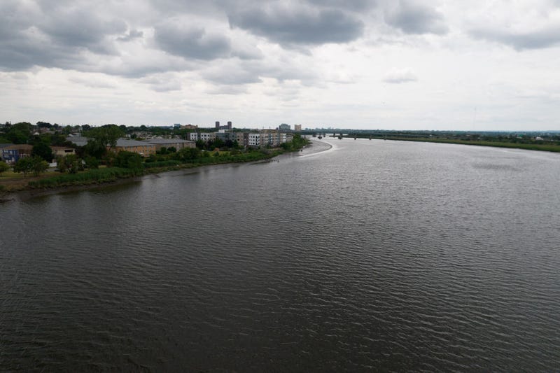 A man's body was found in the Hackensack River under the Eastern Spur of the New Jersey Turnpike.