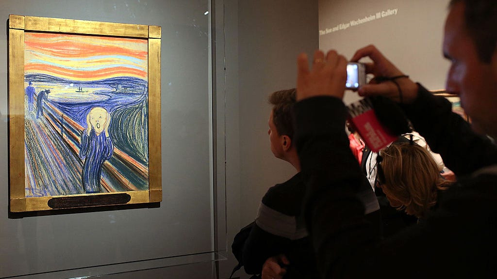 Museum reveals artist wrote mystery 'madman' message on 'The Scream'