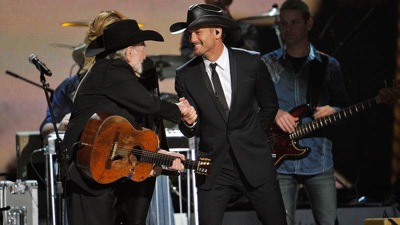 Tim McGraw and Willie Nelson