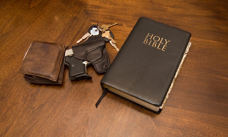 Concealed gun and the bible