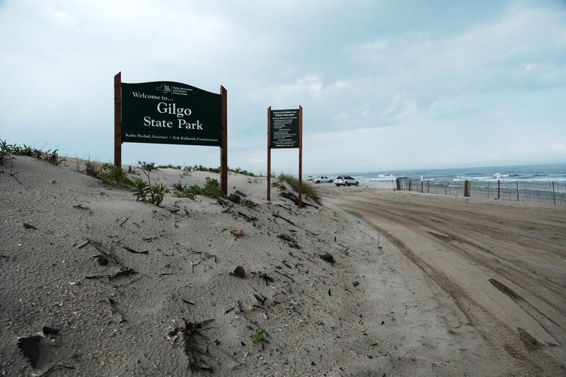 A general view of Gilgo Beach on July 18, 2023
