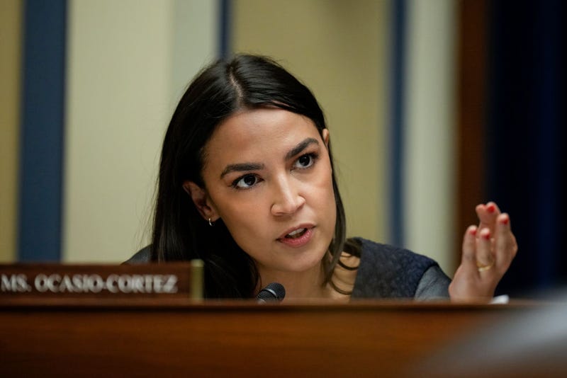 Rep. Alexandria Ocasio-Cortez (D-NY) speaks during a House Oversight Committee hearing .