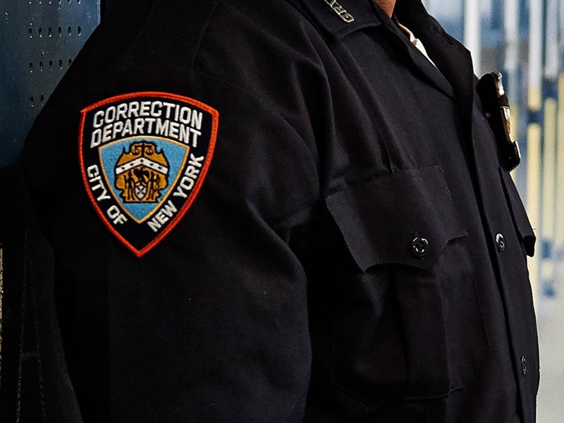 New York City Department of Correction officer at Rikers Island. 
