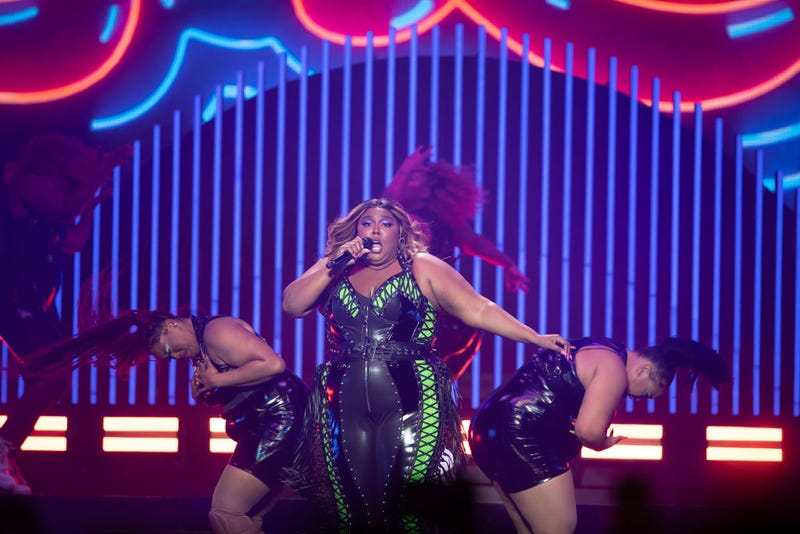 Lizzo performs at Qudos Bank Arena on July 23, 2023 in Sydney, Australia. 