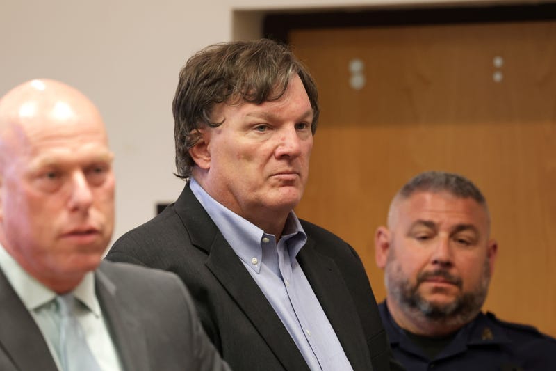Rex A. Heuermann appears before Judge Timothy P. Mazzei in Suffolk County Court on Aug. 1, 2023 in Central Islip, New York