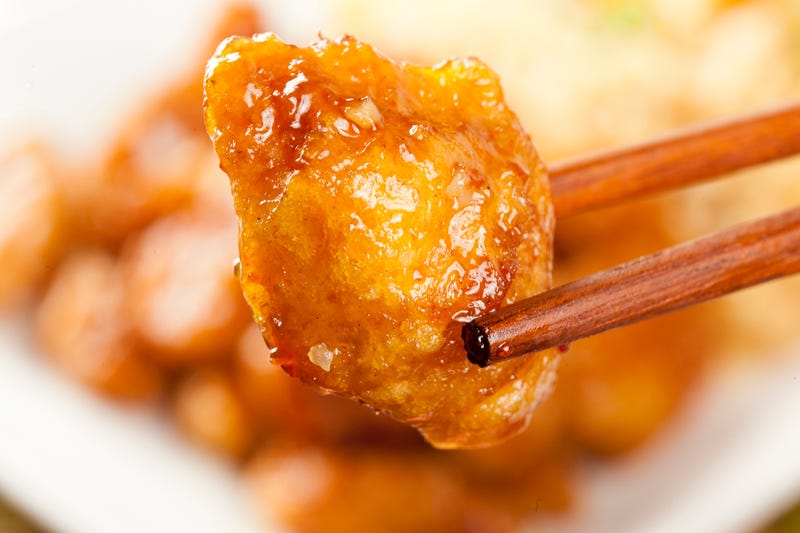 Panda Express launched a meatless version of their orange chicken.