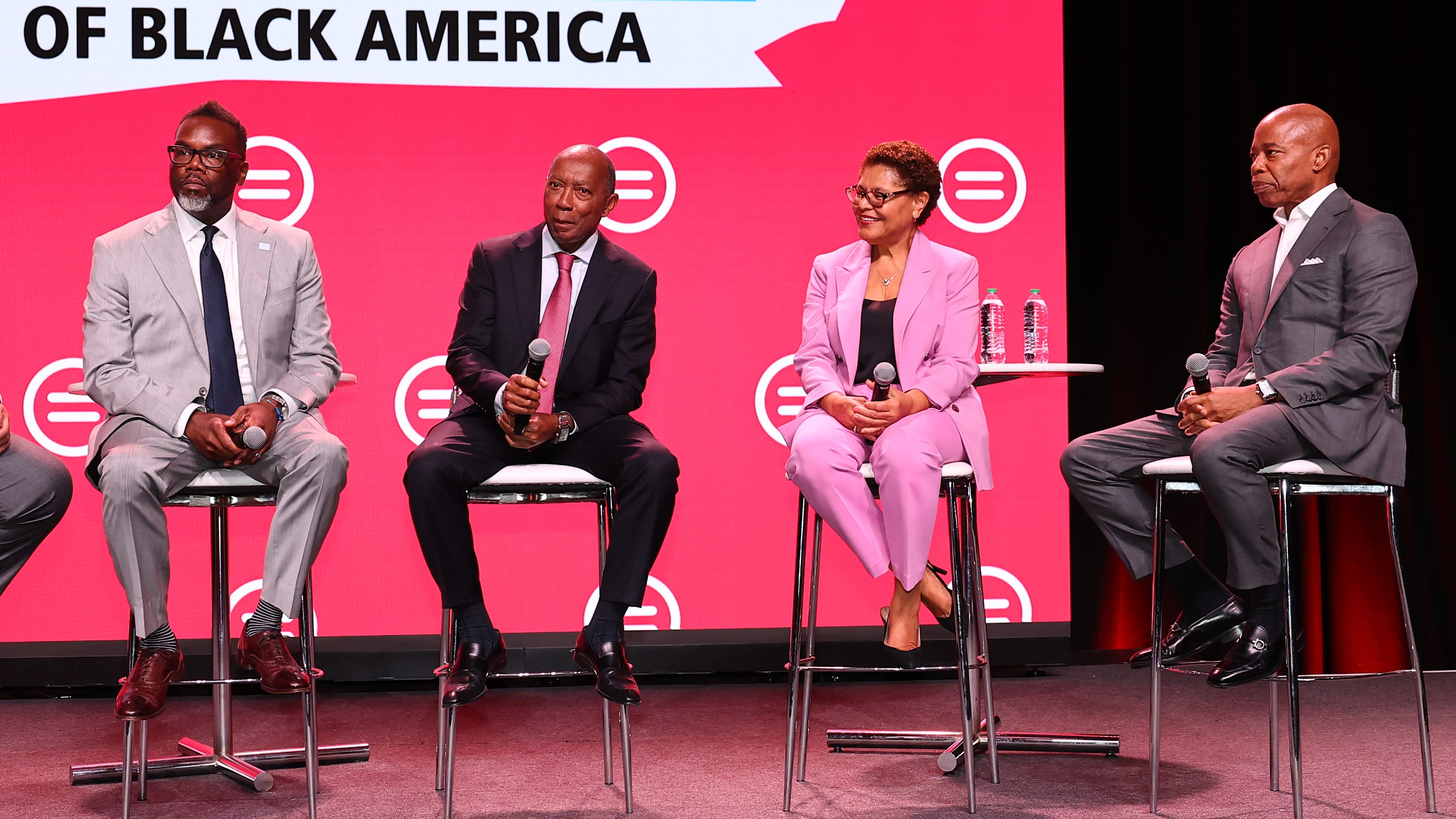 'They're coming after the four of us,' Mayor Bass says at National Urban League Conference
