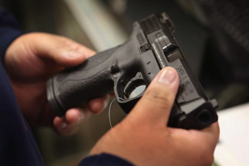 man holding gun