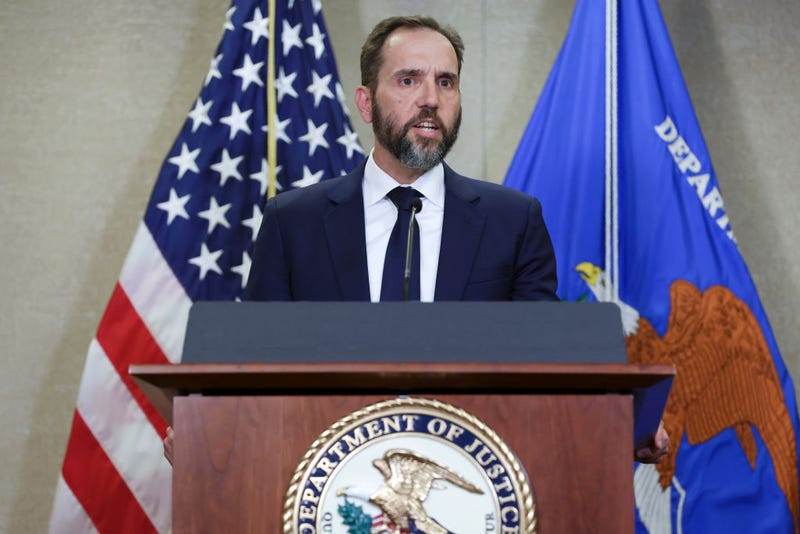 Special Counsel Jack Smith delivers remarks on a recently unsealed indictment including four felony counts against former U.S. President Donald Trump at the Justice Department on August 1, 2023 in Washington, DC. Trump was indicted on four felony counts for his alleged efforts to overturn the 2020 election.