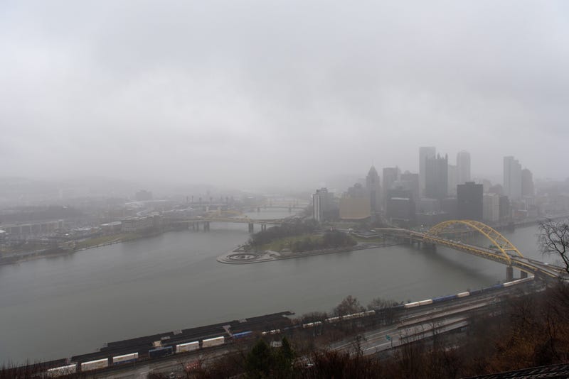 Rainy day in Pittsburgh