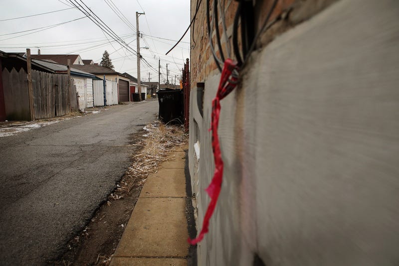 Chicago alleyway