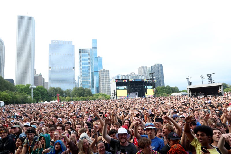 Lollapalooza crowd at Grant Park