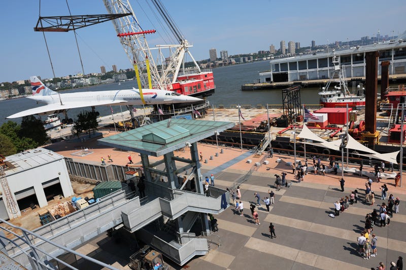 The Concorde's renovations will open up space on Pier 86, which officials plan to convert into 4,000 square feet of parkland.