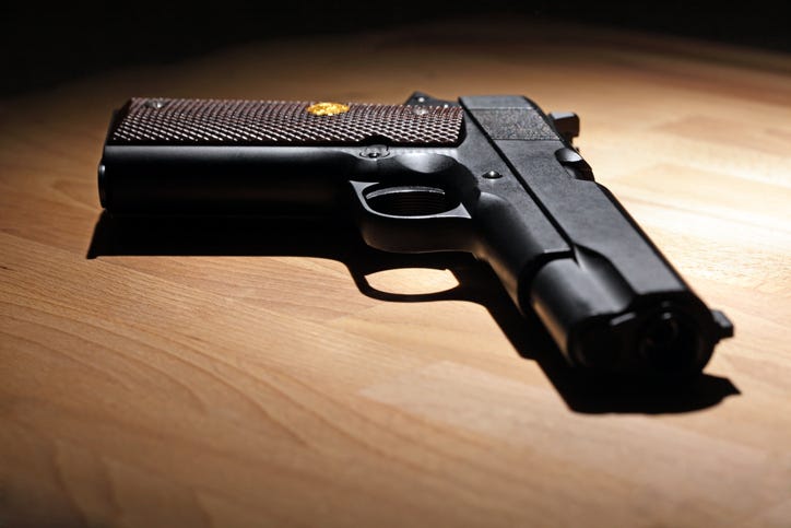 witnesses say man shot and killed himself while playing with gun