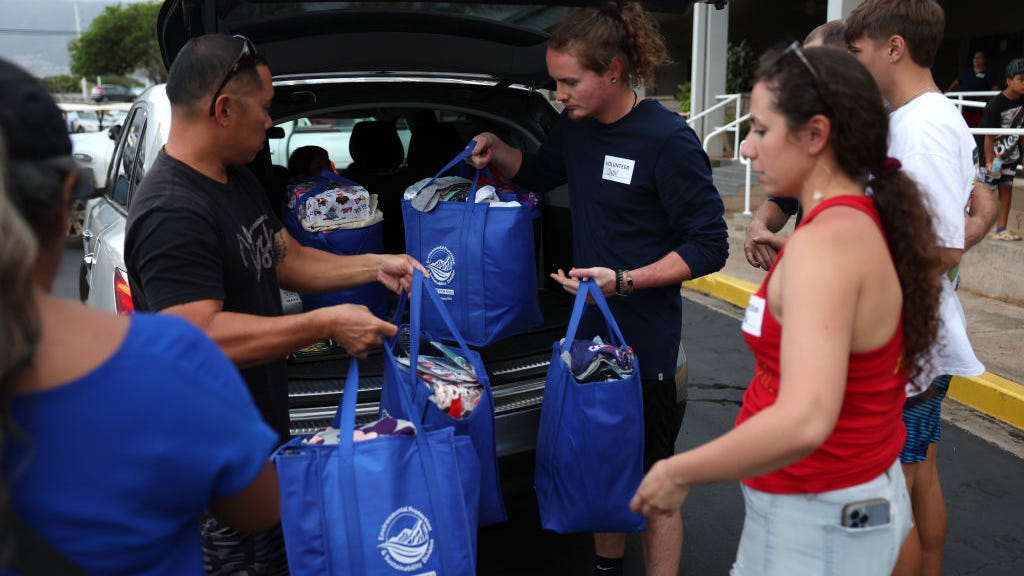Red Cross mobilizing to help displaced residents in Maui after wildfires sweep through island
