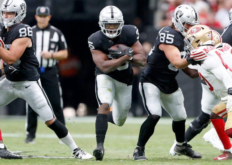 Zamir White looks to get more carries this week against the Rams in the absence of Josh Jacobs.