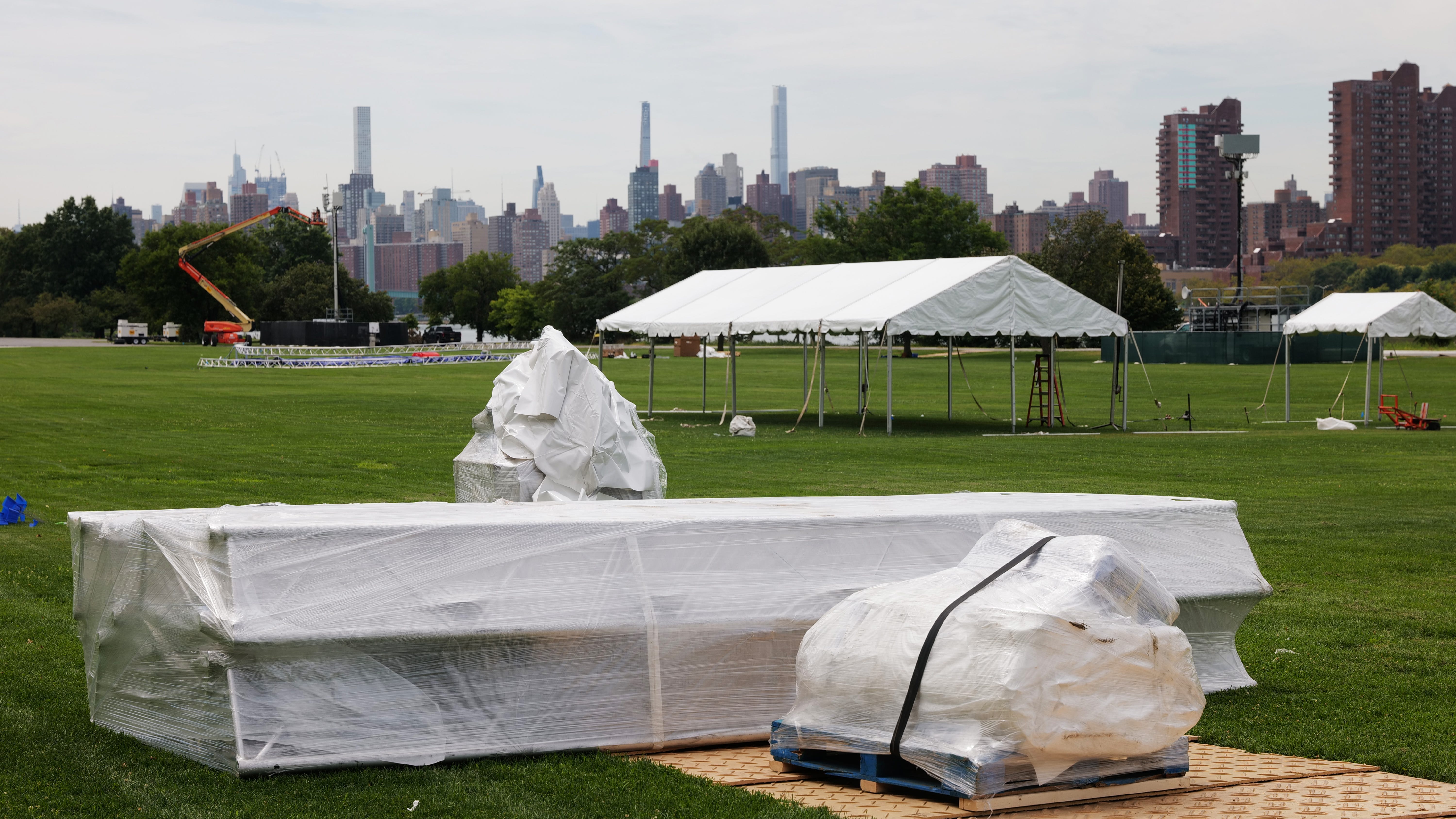 Randall's Island migrant facility set to open next week