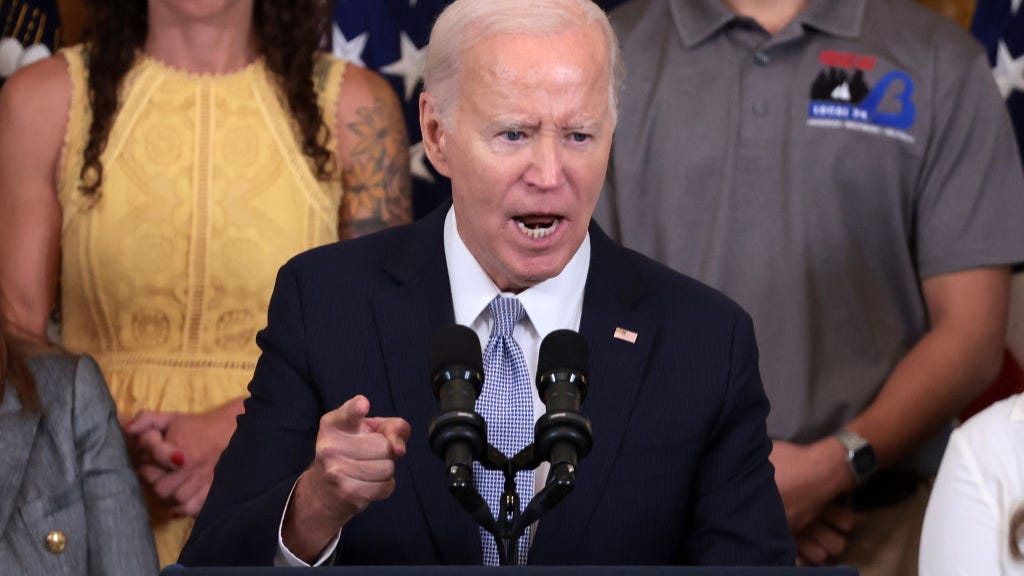 Biden pushes back at GOP, says ‘America is winning’