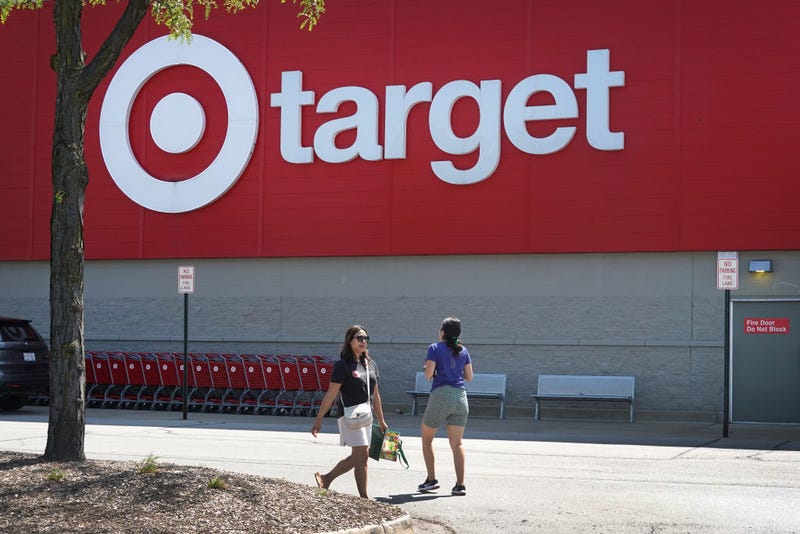 Customers shop at a Target store on August 16, 2023 in Chicago, Illinois.