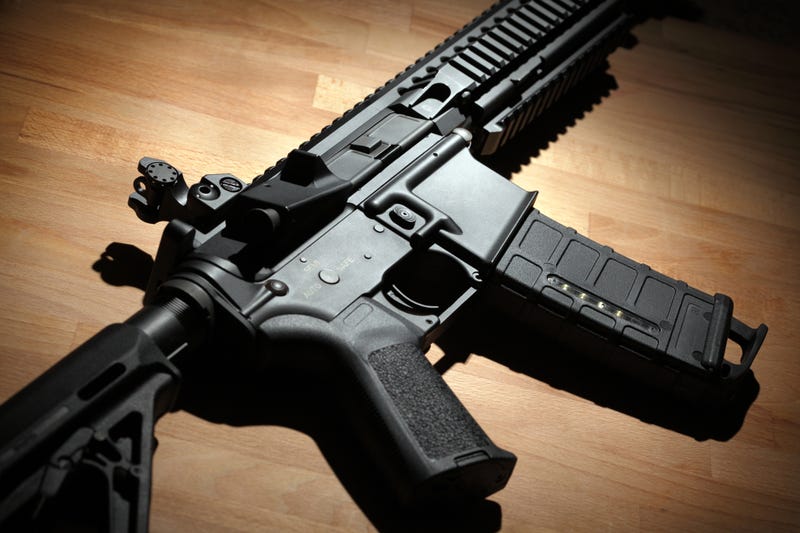 AR-15 stock photo. 