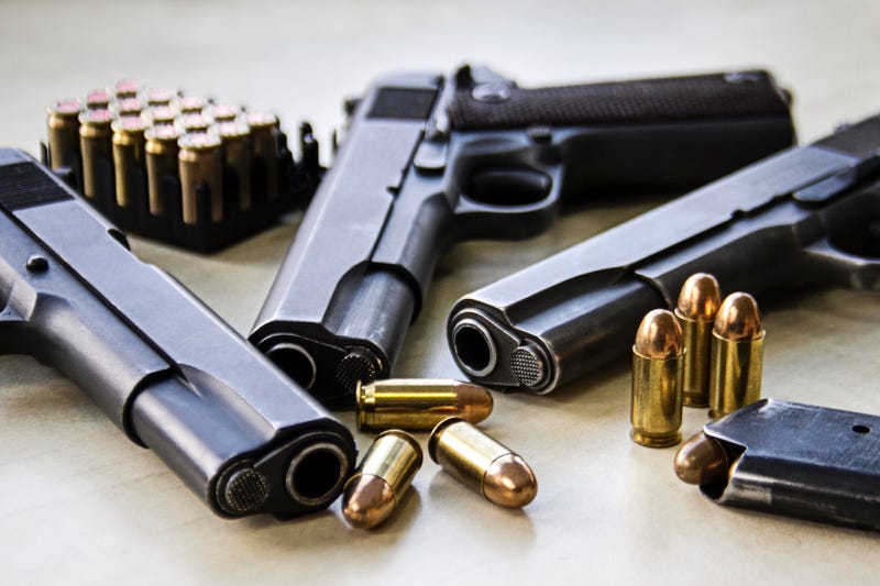 File Photo: guns with ammo