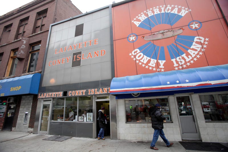 American and Lafayette coney island restaurants