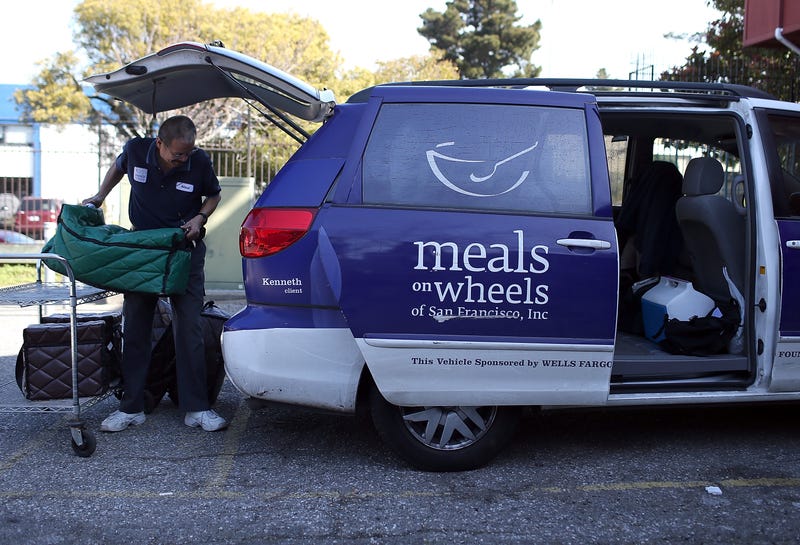 meals on wheels van