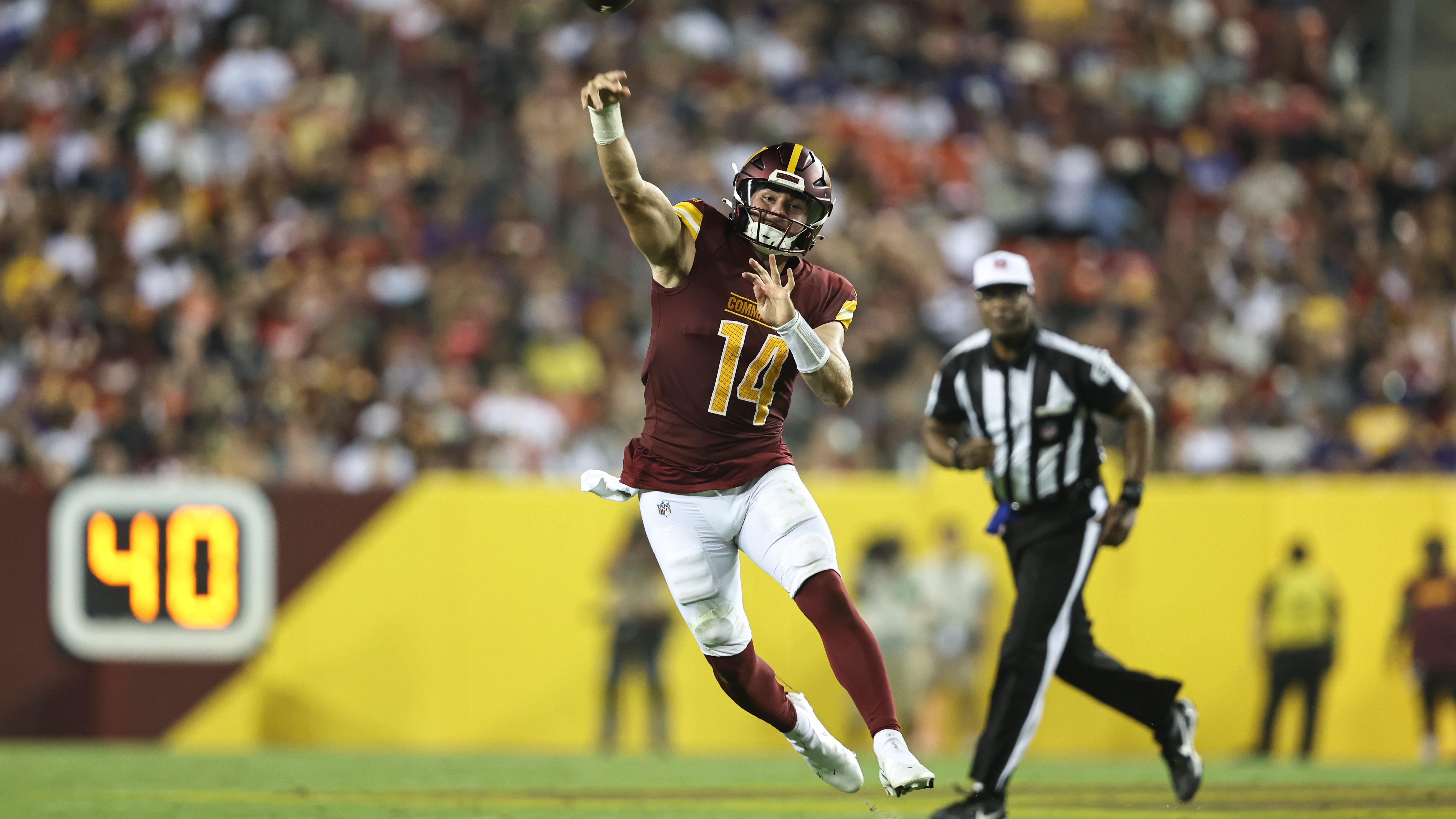 Eric Bickel is 'thrilled' with what we've seen from Sam Howell