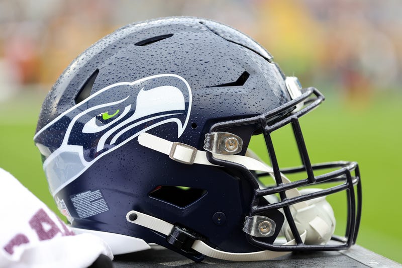 Seattle Seahawks helmet