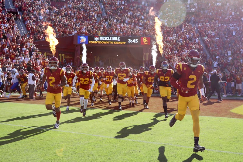 Listen to every Trojans game live with the free Audacy app.