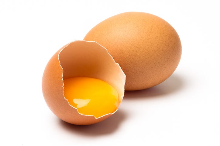 Raw egg