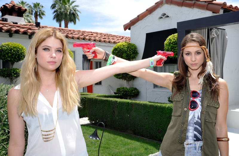 Teens and squirt guns