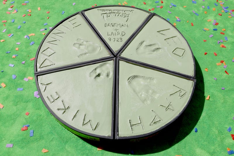 Teenage Mutant Ninja Turtles: Mutant Mayhem" Chinese Theatre Imprint Ceremony