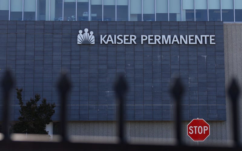  A sign is posted on the exterior of the Kaiser Permanente Vallejo Medical Center on September 08, 2023 in Vallejo, California. 