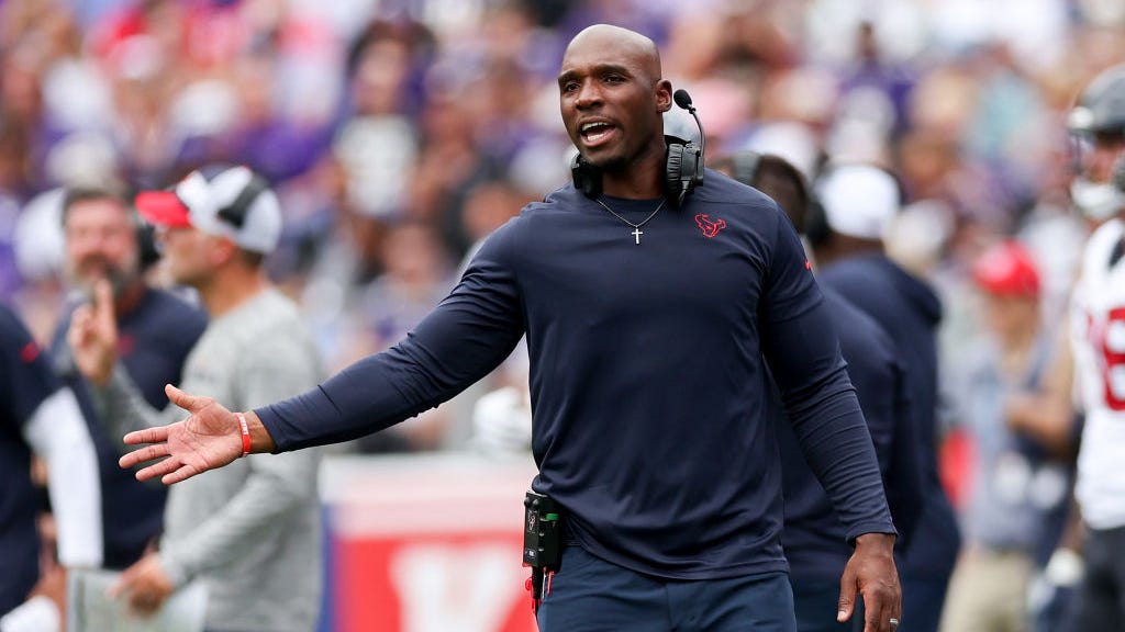 McClain: DeMeco Ryans, Texans have a chance to make Houston football history with a victory at Baltimore