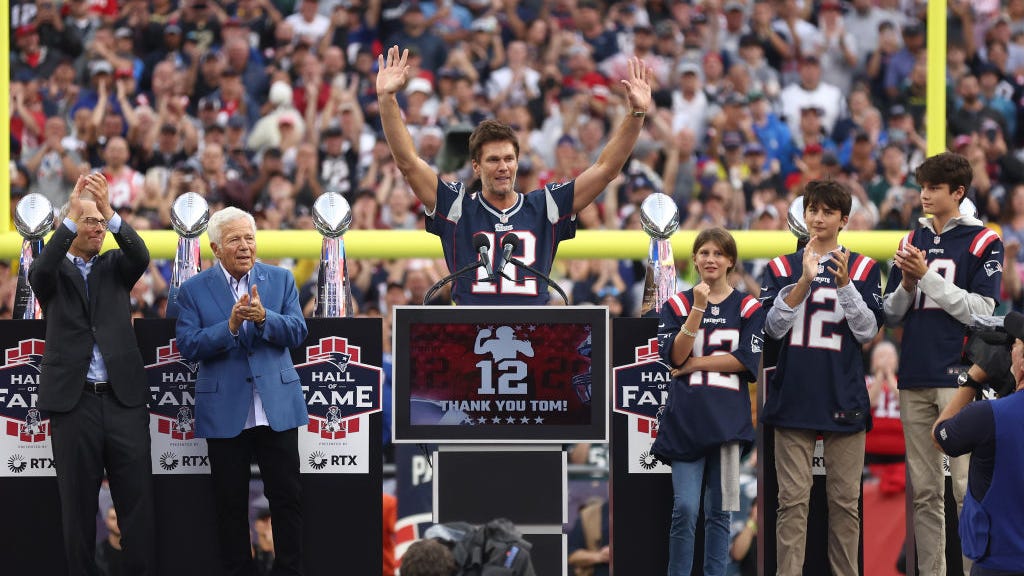 Patriots waive waiting period, announce fitting date to induct Tom Brady into team Hall of Fame