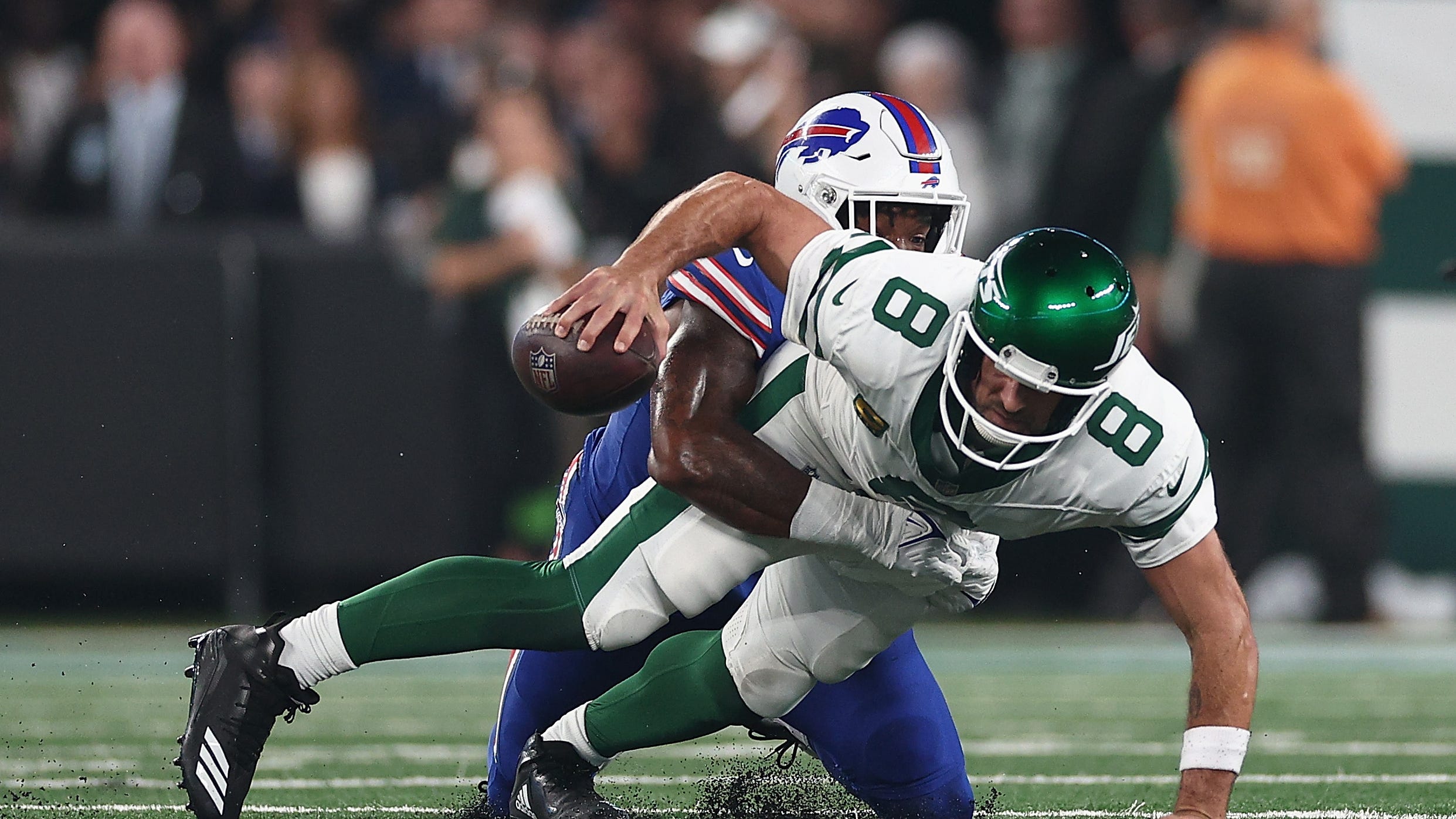 Aaron Rodgers feared to have suffered torn Achilles four plays into Jets opener