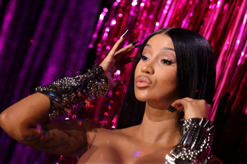 Cardi B attends the 2023 Video Music Awards at Prudential Center on September 12, 2023 in Newark, New Jersey.